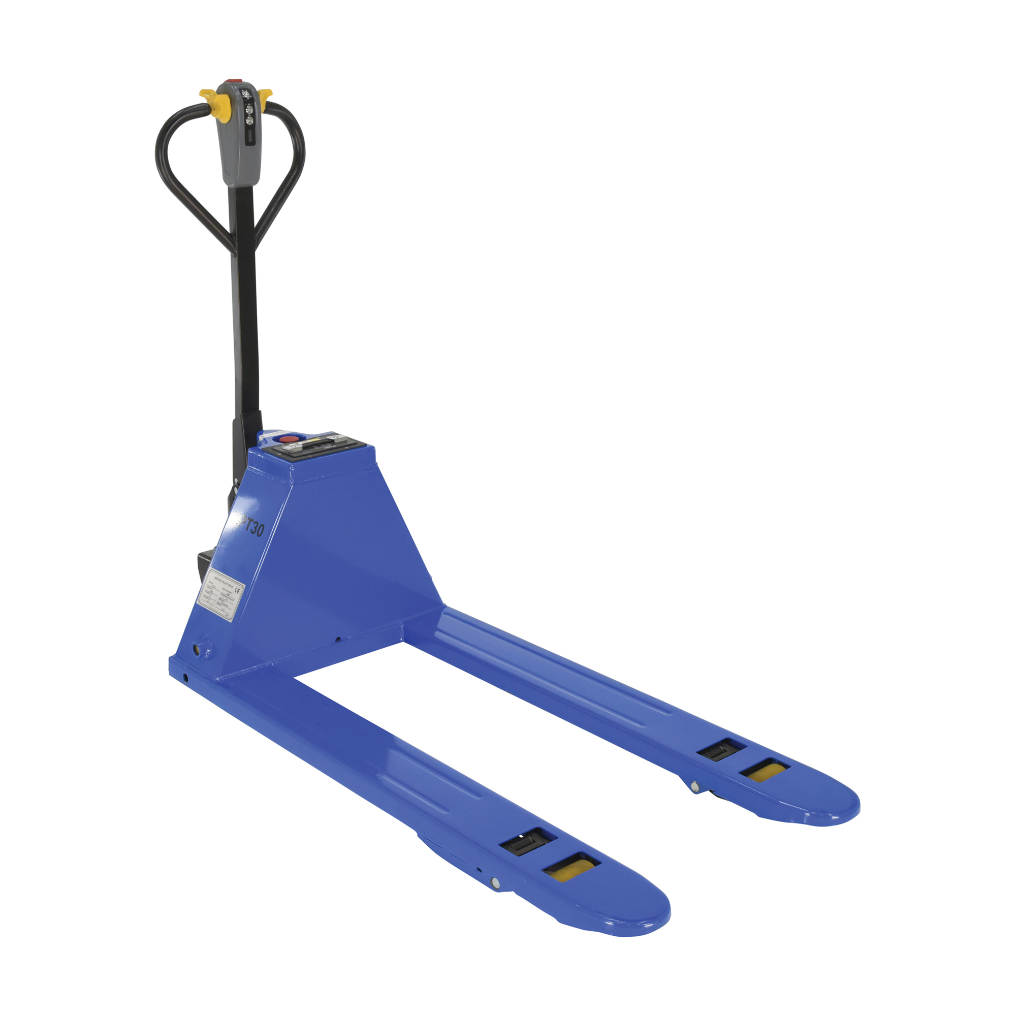 Vestil Electric Pallet Truck - 27in. x 48in., 3000-Lb. Capacity, 3.2in. Min. Lift Height, Model# EPT-2748-30